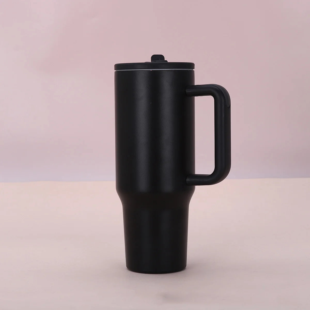 tumbler Straw Lid Stainless Steel Vacuum Insulated Car Mug Double Wall Thermal Iced Travel Mug Cup